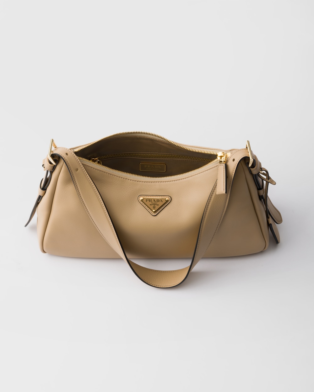 Prada Aimée Medium Leather Shoulder Bag - Image 3
